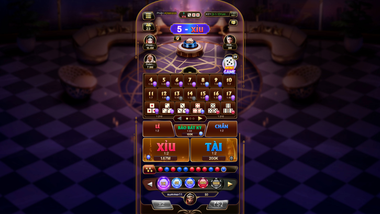Tài xỉu MD5 Tipclub xanh chín minh bạch